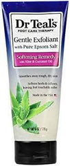 Gift set packaging highlights aloe vera and Epsom salt for relaxing foot care