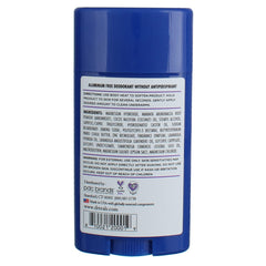 Gift set packaging featuring two Dr Teal's Vanilla Lavender deodorant sticks.