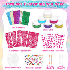 Dreamon tattoo kit stencil designs close-up with 325 options for creativity