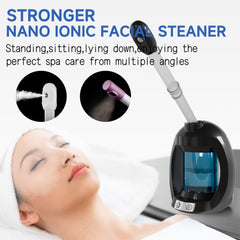 Dress Vous ozone light feature provides a bright cleaning glow for refreshed skin.