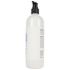 DrFormulas HairOmega Shampoo ingredients with argan oil and tea tree for scalp comfort.