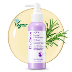 Dr.Groot Rosemary Mint Oil Tonic bottle for scalp revitalization and healthier-looking hair.