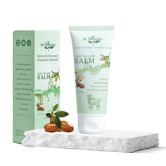 Dr.Herbarius beef tallow face balm jar showing rich, nourishing formula.