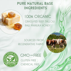 Dr.Herbarius organic jojoba oil ingredient label emphasizes soothing hydration.