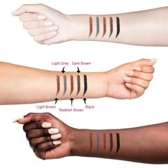 DRMODE gray eyebrow pencil offering waterproof, long-lasting brow coverage