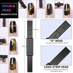 DRMODE magnetic stick bar enables quick cat eye effects in seconds.