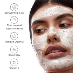 DRMTLGY enriched minerals and enzymes for revitalized texture.