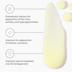 DRMTLGY Retinol Serum dropper ready for precise nightly application.