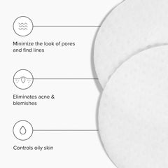 DRMTLGY Tingl Exfoliating Pads box featuring citrus extracts and clean packaging.
