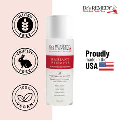 Dr.'s Remedy aloe vera safflower focus emphasizes moisturized cuticles.