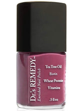 Drs Remedy Brave Berry nail polish bottle showing vibrant color and branding