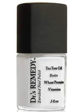 Dr.'s Remedy Enriched Nail Polish Classic Cloud bottle with long-lasting shine and quick-dry finish