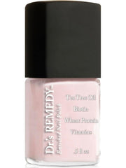 Dr.’s Remedy Enriched Nail Polish pink bottle front showing non-toxic color