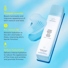 Pineapple ceramide and B-Hydra ingredients label signaling luminosity