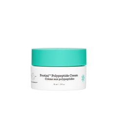 Drunk Elephant Protini cream jar close-up, showing hydrating, firming care.