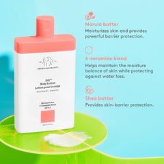 Drunk Elephant Sili Body Lotion pump enabling easy dispensing.