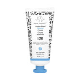Drunk Elephant Umbra Sheer SPF 30 tube swatch showing lightweight, sheer coverage.