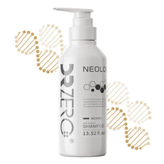 DR ZERO Neology shampoo bottle front view designed for fuller, thicker hair