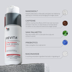 DS Labs Revita scalp-cleanse close-up shows cleansing benefits for scalp