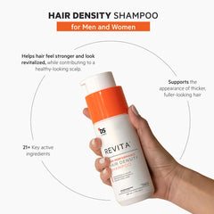DS Laboratories Revita Shampoo scalp lather delivering lightweight hydration and movement.