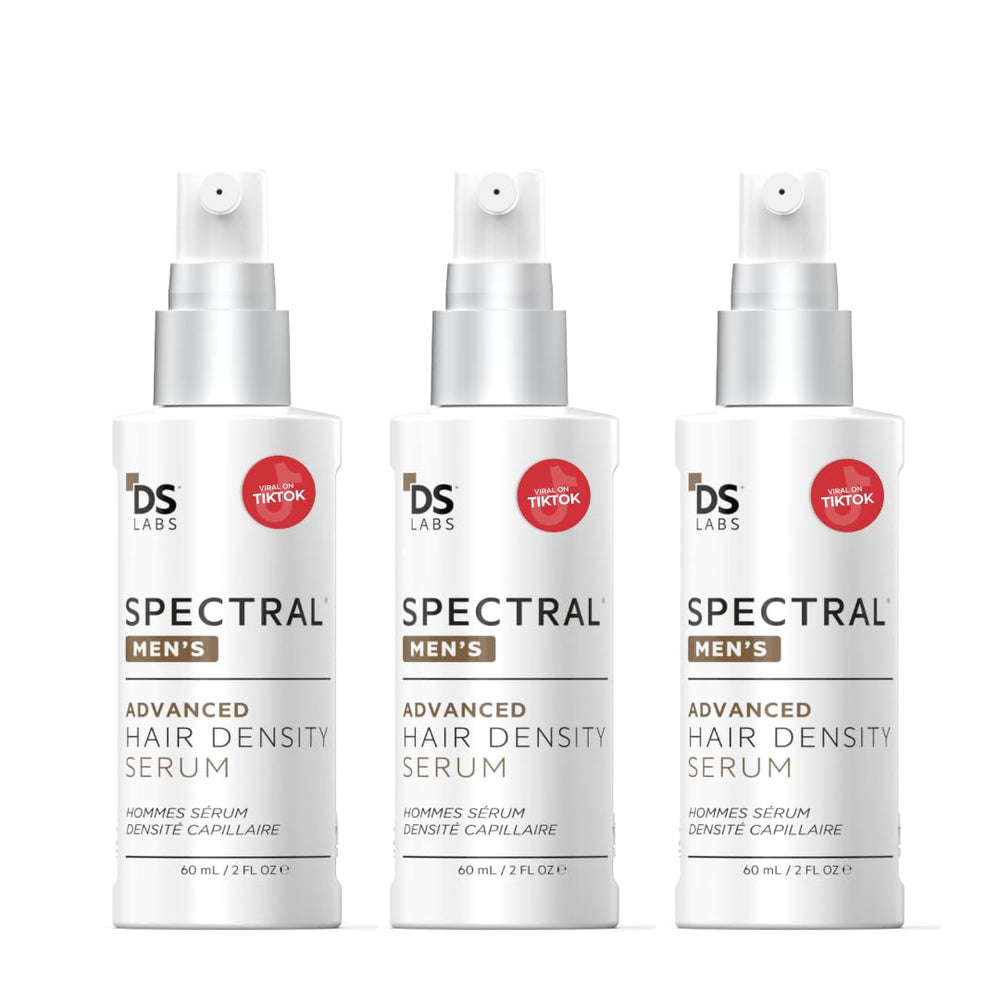 DS Labs Spectral Men’s Hair Density Serum bottle for daily scalp care and fuller look