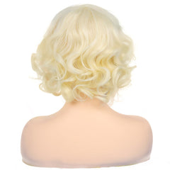 Dsimeig heat-resistant synthetic wig suitable for cosplay and events.