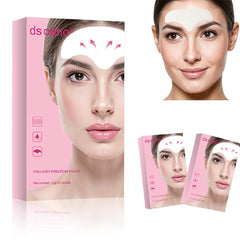 dsoeho forehead wrinkle patch with collagen and aloe for daily hydration.