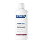 Ducray Anaphase+ shampoo bottle highlights brand and thinning-hair support.
