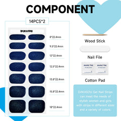 DUKASOU durable gel strips offer long-lasting wear