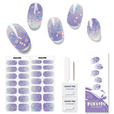 DUKASOU Gradient Love nail strips for quick salon-like at-home nails.