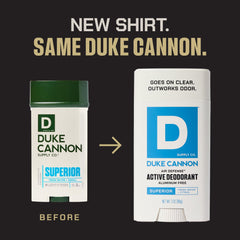 Close-up of Air Defense label highlighting the scent and rugged branding.