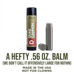 Duke Cannon Balm Tactical mint flavor for active wear
