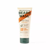 Duke Cannon Big Bourbon Beard Wash bottle front with oak scent for refreshed beard