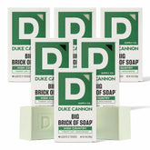 Duke Cannon Big Brick High Country 6-pack hero image with rugged packaging and bold branding.