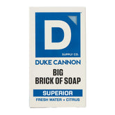 Duke Cannon Extra Large Bar Soap bundle closeup shows the 10 oz size and rugged build.