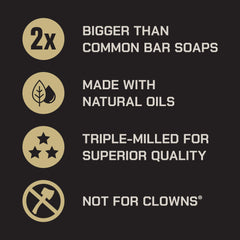 Duke Cannon High Country supports U.S. veterans with every purchase.