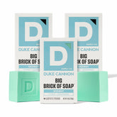 Duke Cannon Midway large bar soap 3-pack for rugged cleansing and long-lasting lather.