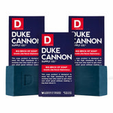 Duke Cannon Naval Diplomacy soap bar with rugged ocean scent for daily cleansing