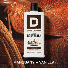 Palomino thick wash lather close-up shows creamy texture and lasting clean.