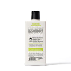 Duke Cannon rosemary-arnica soothing extract calms the scalp.