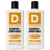 Duke Cannon Sawtooth 2-in-1 bottle front for daily grooming, refreshing cleanse