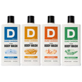 Duke Cannon Scent Seeker Superior bottle with rugged cedarwood and citrus for daily refreshment.