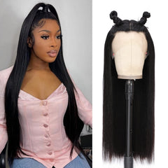 DULOVE HD transparent lace front blends with skin tone for seamless look.