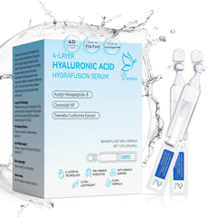 Dumie 3% Hyaluronic Acid Serum bottle for on-the-go hydration
