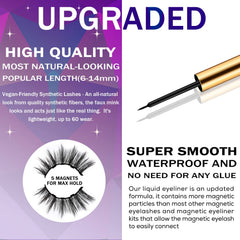 DUOERLA upgraded long lasting lashes for durable comfort all day.