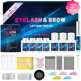 Duoffanny lash lift kit with 63 pieces for easy at-home use