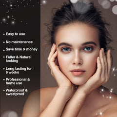 Duoffanny Lash Color Kit double-ended brush for precise application