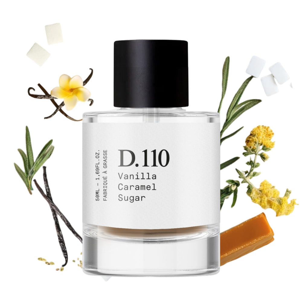 Dupe Paris D110 bottle front, ideal for daily wear and refined style.