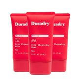 Duradry deodorizing body wash bottle pour for easy shower prep and odor control.