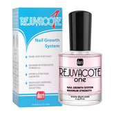 Duri Rejuvacote 1 bottle front; trusted treatment for stronger natural nails.